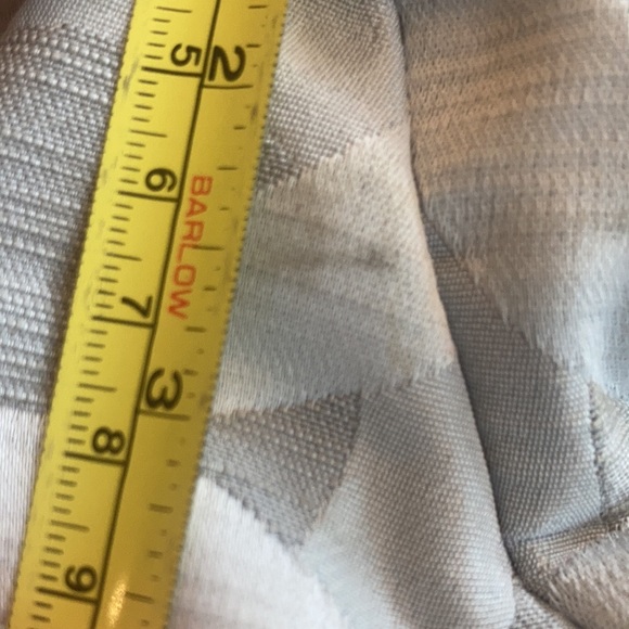 Grey Coach Handbag: leather straps & blue liner - Picture 13 of 14